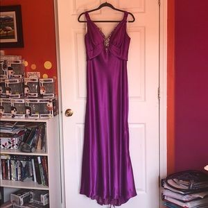 NIKI for Fred Angelo purple gown size 14